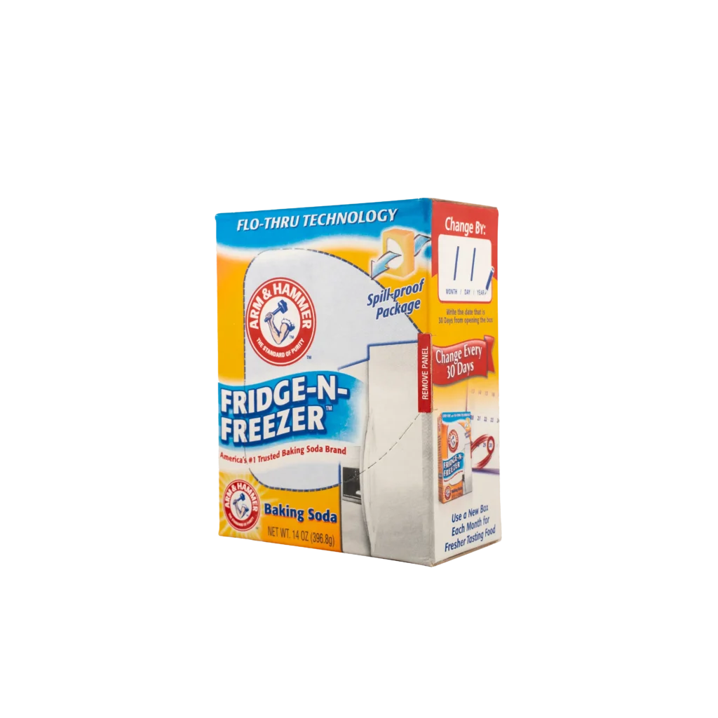 Arm & hammer Baking Soda เบกกิ้งโซดา บริสุทธิ์ บริสุทธิ์แท้ 100% ตู้เย็นมีกลิ่น ตู้เย็นเหม็นอับ มีกลิ่น กลิ่นเหม็น กำจัดกลิ่นเหม็น ตู้เย็น Fridge-N-Freezer