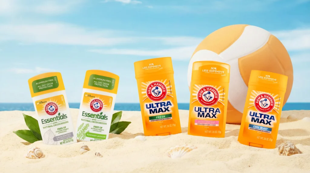Arm And Hammer Deodorant 1 beach scene